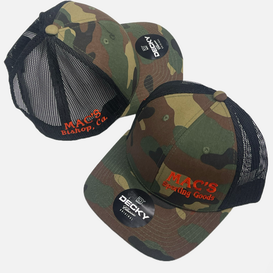 Macs Trucker Hat (Camo)