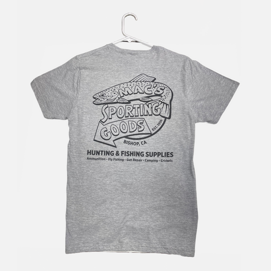 Mac's Logo T-Shirt (Grey)