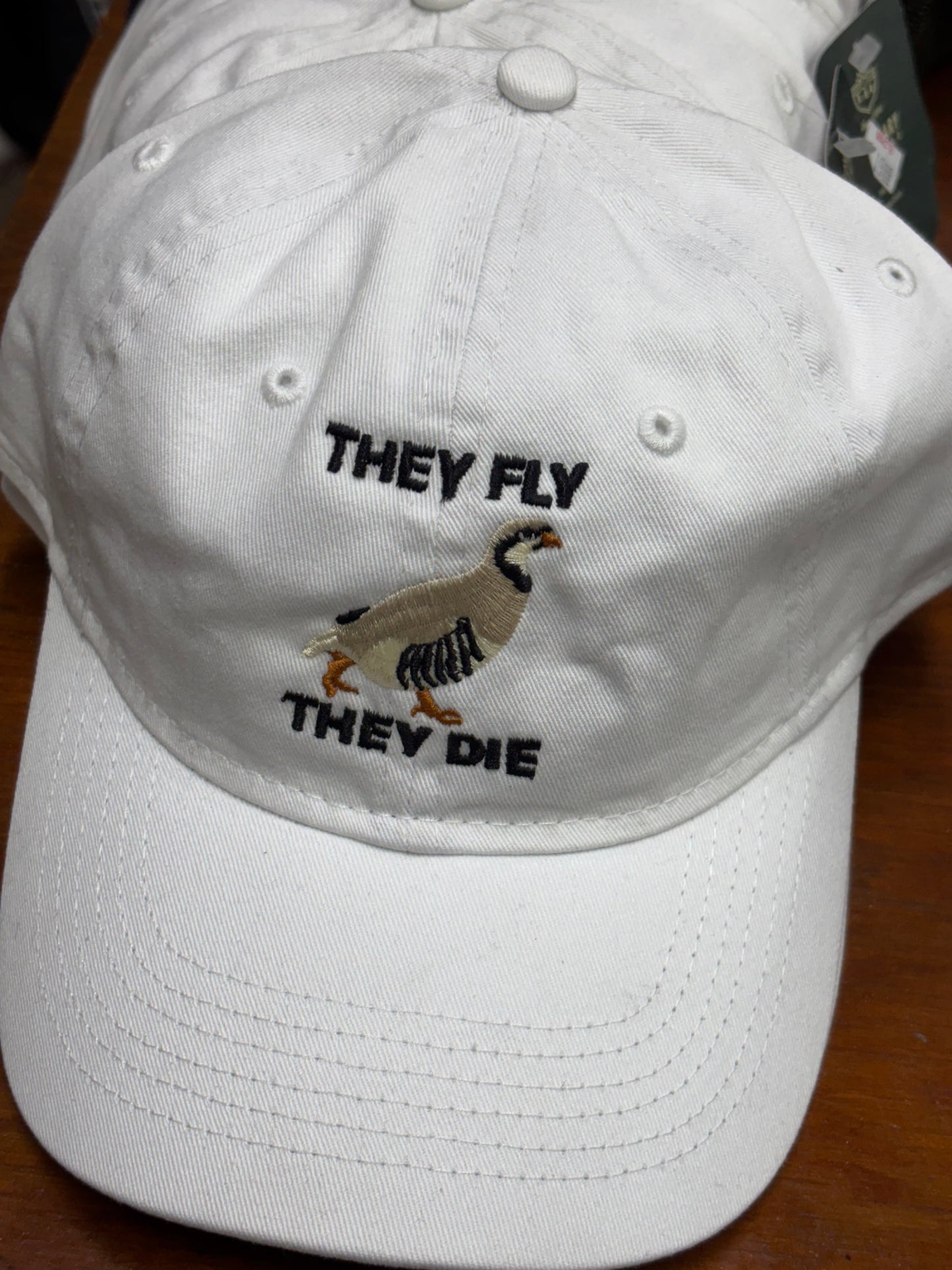 They Fly They Die (white)