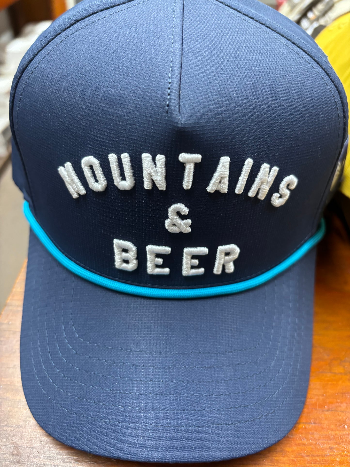 Mountains and Beer Hat
